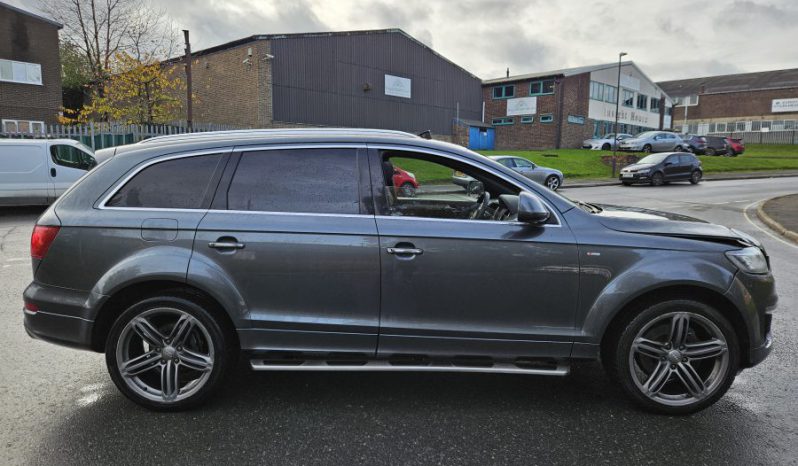 2014 AUDI Q7 3.0 TDI 245 Quattro S Line Sport Ed Auto 7ST Damaged Salvage CAT N full