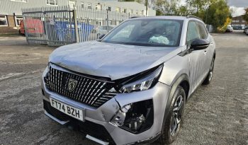 2024 74 PEUGEOT 2008 1.2 PureTech 130 Allure 5dr EAT8 Auto Damaged Salvage CAT N full