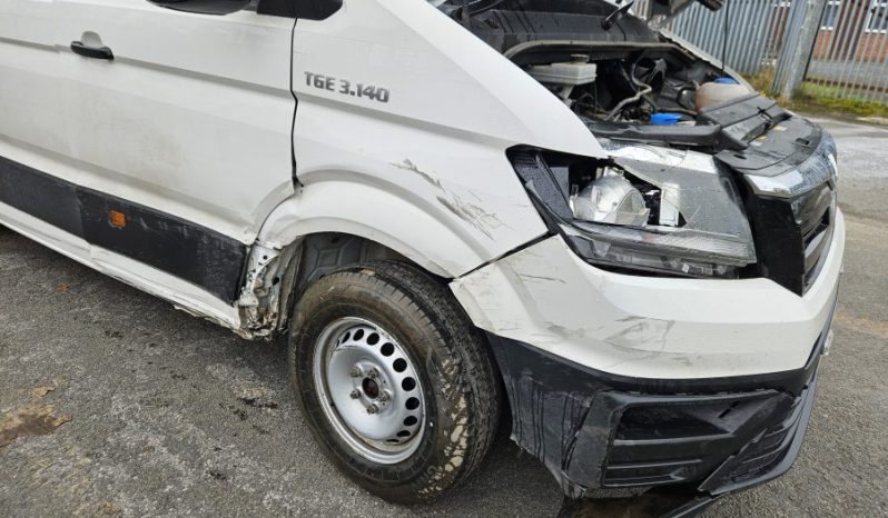 2024 24 MAN TGE 140 Lion XS Van 3.5T White Damaged Salvage full