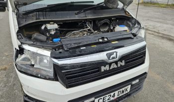 2024 24 MAN TGE 140 Lion XS Van 3.5T White Damaged Salvage full