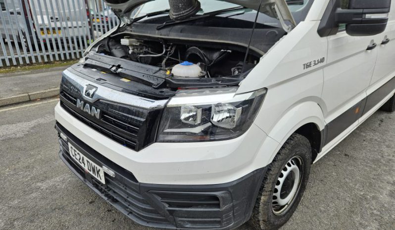 2024 24 MAN TGE 140 Lion XS Van 3.5T White Damaged Salvage full