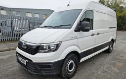 2024 24 MAN TGE 140 Lion XS Van 3.5T White Damaged Salvage