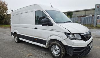 2024 24 MAN TGE 140 Lion XS Van 3.5T White Damaged Salvage full
