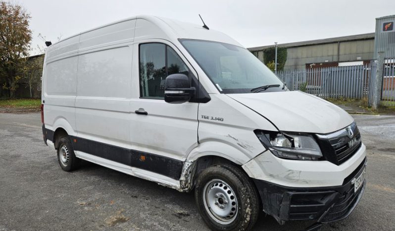 2024 24 MAN TGE 140 Lion XS Van 3.5T White Damaged Salvage full