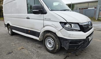 2024 24 MAN TGE 140 Lion XS Van 3.5T White Damaged Salvage full