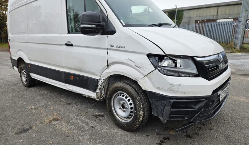2024 24 MAN TGE 140 Lion XS Van 3.5T White Damaged Salvage full