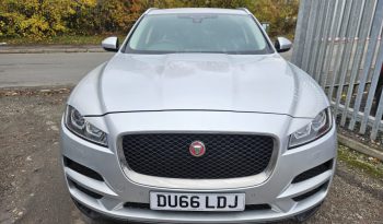 2016 66 JAGUAR F-PACE 2.0d Portfolio 5dr AWD Silver UNRECORDED DAMAGED SALVAGE full