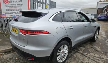 2016 66 JAGUAR F-PACE 2.0d Portfolio 5dr AWD Silver UNRECORDED DAMAGED SALVAGE full