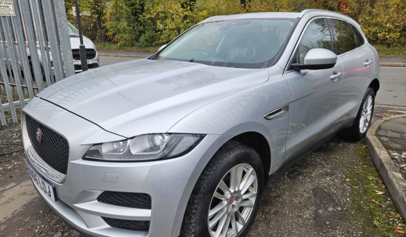 2016 66 JAGUAR F-PACE 2.0d Portfolio 5dr AWD Silver UNRECORDED DAMAGED SALVAGE full