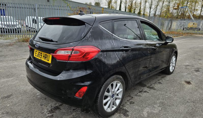 2019 69 FORD FIESTA 1.0 EcoBoost Titanium Black 5dr Damaged Salvage full
