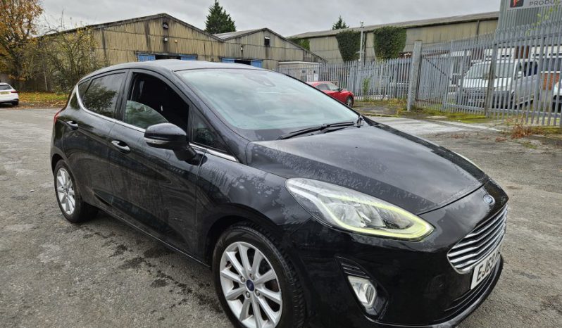 2019 69 FORD FIESTA 1.0 EcoBoost Titanium Black 5dr Damaged Salvage full