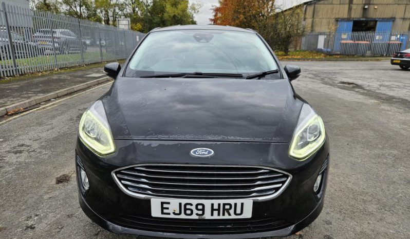 2019 69 FORD FIESTA 1.0 EcoBoost Titanium Black 5dr Damaged Salvage full