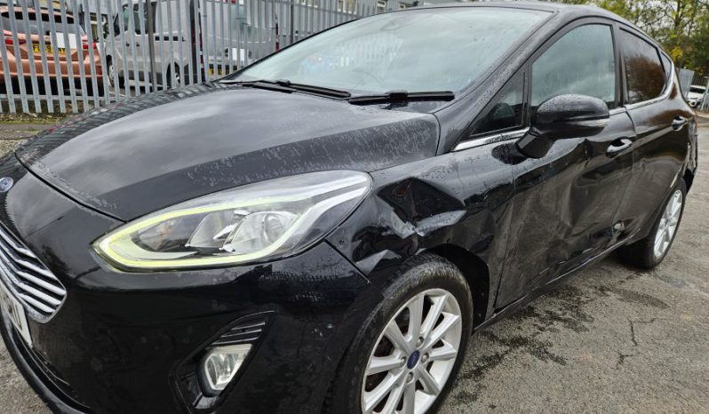 2019 69 FORD FIESTA 1.0 EcoBoost Titanium Black 5dr Damaged Salvage full