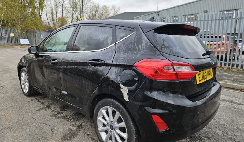 2019 69 FORD FIESTA 1.0 EcoBoost Titanium Black 5dr Damaged Salvage full