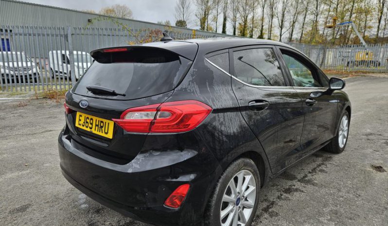 2019 69 FORD FIESTA 1.0 EcoBoost Titanium Black 5dr Damaged Salvage full