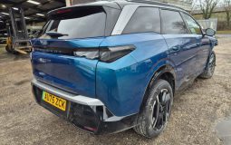 2025 75 PEUGEOT 5008 157kW GT 73kWh 5dr Auto ELECTRIC Damaged Salvage