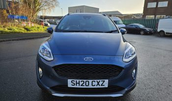 2020 Ford Fiesta 1.0 EcoBoost 95 Active Edition 5dr Blue Damaged Salvage full