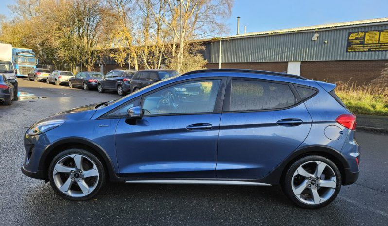 2020 Ford Fiesta 1.0 EcoBoost 95 Active Edition 5dr Blue Damaged Salvage full