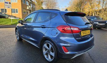 2020 Ford Fiesta 1.0 EcoBoost 95 Active Edition 5dr Blue Damaged Salvage full