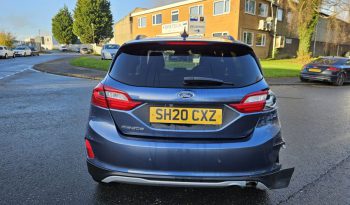2020 Ford Fiesta 1.0 EcoBoost 95 Active Edition 5dr Blue Damaged Salvage full