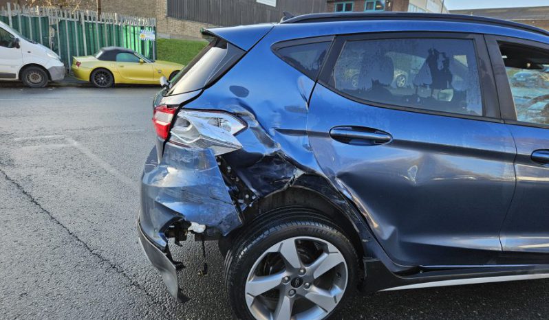 2020 Ford Fiesta 1.0 EcoBoost 95 Active Edition 5dr Blue Damaged Salvage full