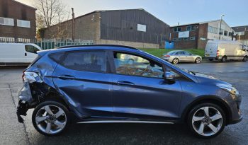 2020 Ford Fiesta 1.0 EcoBoost 95 Active Edition 5dr Blue Damaged Salvage full