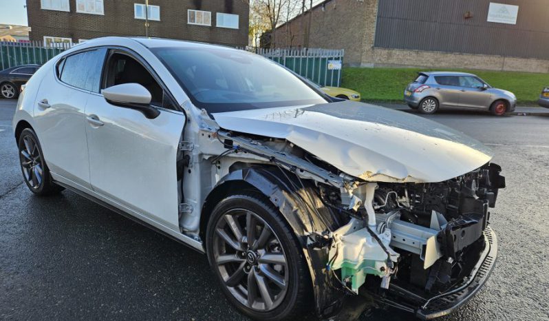 2025  MAZDA 3 2.5 e-Skyactiv G MHEV 140 Exclusive-Line 5dr Auto Damaged Salvage full