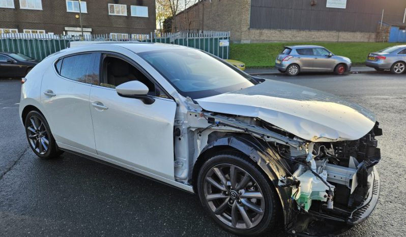 2025  MAZDA 3 2.5 e-Skyactiv G MHEV 140 Exclusive-Line 5dr Auto Damaged Salvage full