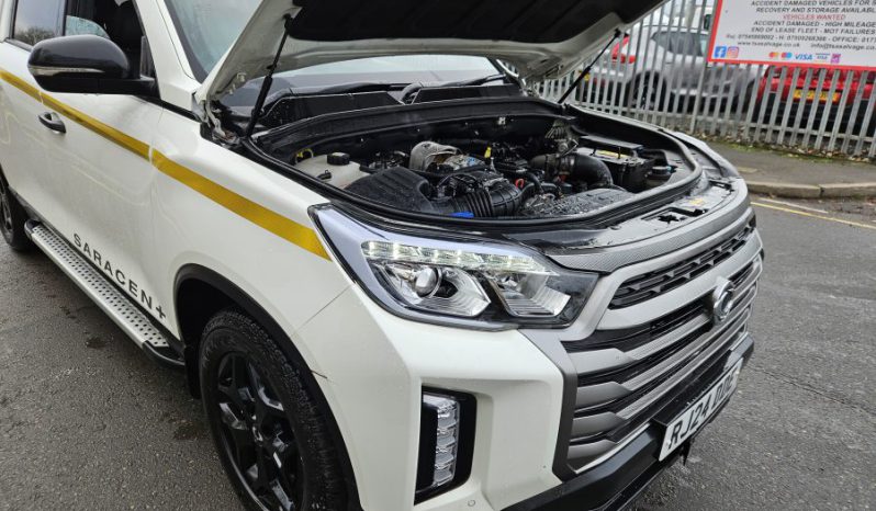 2024 KGM MUSSO Double Cab Pick Up LWB Saracen Plus Auto ENGINE DAMAGED HPI CLEAR full