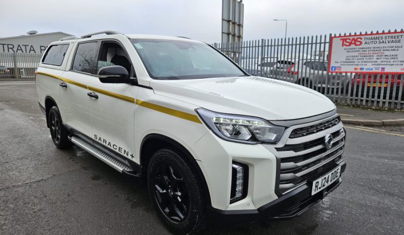 2024 KGM MUSSO Double Cab Pick Up LWB Saracen Plus Auto ENGINE DAMAGED HPI CLEAR full