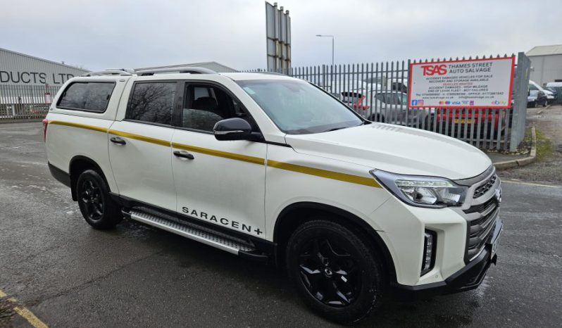 2024 KGM MUSSO Double Cab Pick Up LWB Saracen Plus Auto ENGINE DAMAGED HPI CLEAR full