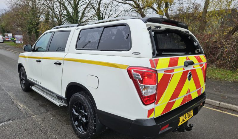 2024 KGM MUSSO Double Cab Pick Up LWB Saracen Plus Auto ENGINE DAMAGED HPI CLEAR full