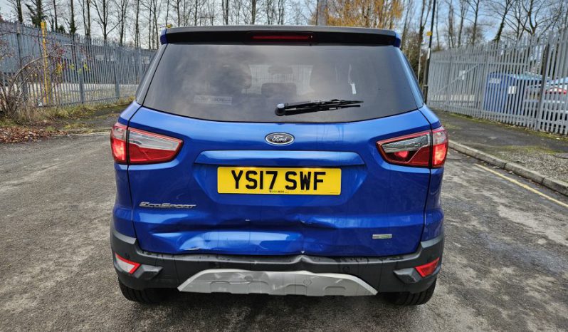 2017 FORD ECOSPORT 1.0 EcoBoost 140 Titanium S 5dr Damaged Salvage full