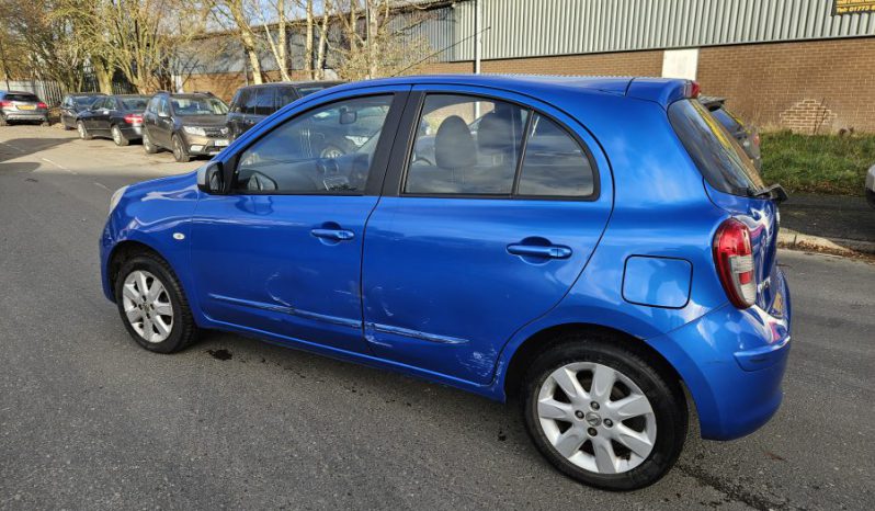 2012 NISSAN MICRA 1.2 Acenta 5dr CVT AUTOMATIC Damaged Salvage LOW MILEAGE full