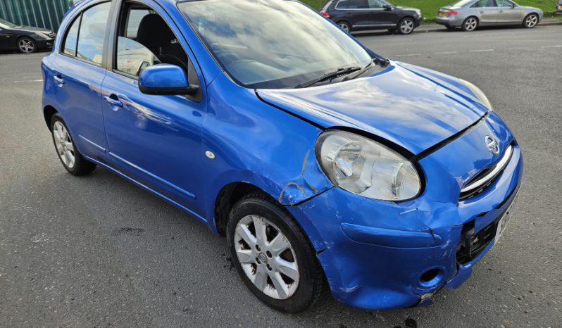2012 NISSAN MICRA 1.2 Acenta 5dr CVT AUTOMATIC Damaged Salvage LOW MILEAGE full