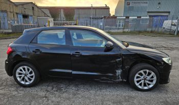 2025 AUDI A1 25 TFSI Sport 5dr S Tronic Automatic Black Damaged Salvage full