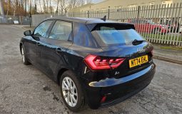 2025 AUDI A1 25 TFSI Sport 5dr S Tronic Automatic Black Damaged Salvage