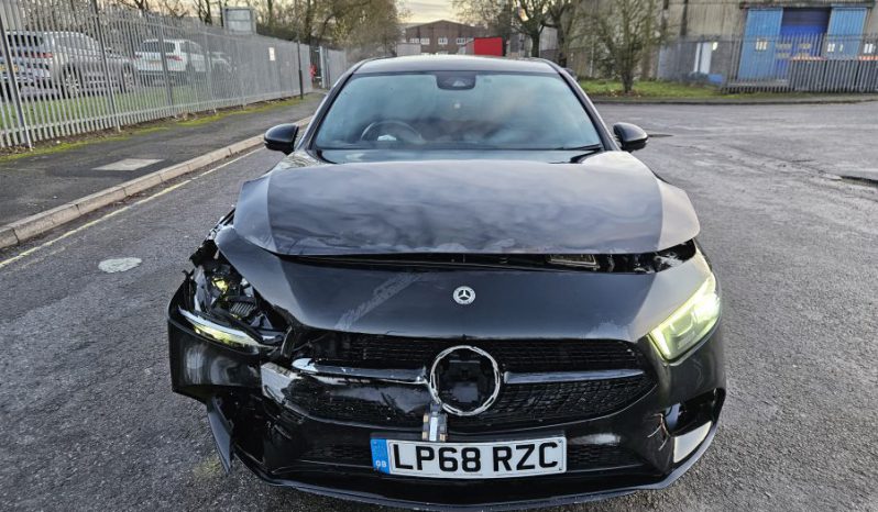 2018 68 MERCEDES-BENZ A CLASS A200 AMG Line Executive Auto Damaged Salvage CAT N full