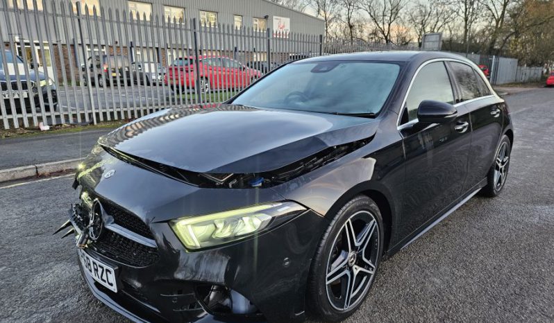 2018 68 MERCEDES-BENZ A CLASS A200 AMG Line Executive Auto Damaged Salvage CAT N full