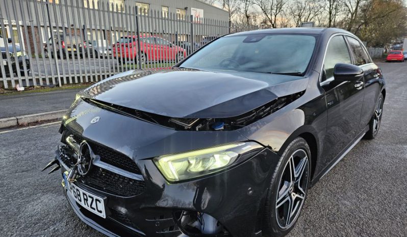 2018 68 MERCEDES-BENZ A CLASS A200 AMG Line Executive Auto Damaged Salvage CAT N full