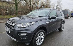 2017 67 LAND ROVER DISCOVERY SPORT 2.0 TD4 180 HSE Auto Damaged Salvage CAT N