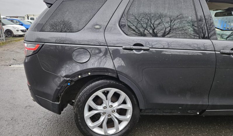 2017 67 LAND ROVER DISCOVERY SPORT 2.0 TD4 180 HSE Auto Damaged Salvage CAT N full