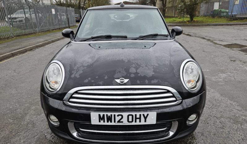 2012 12 MINI CONVERTIBLE 1.6 Cooper 2dr Black Damaged Salvage DRIVE AWAY full
