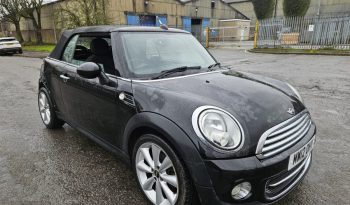 2012 12 MINI CONVERTIBLE 1.6 Cooper 2dr Black Damaged Salvage DRIVE AWAY full
