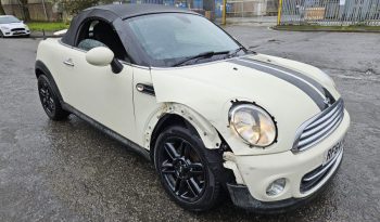 2015 64 MINI ROADSTER 1.6 Cooper 2dr Convertible White Damaged Salvage CAT N full