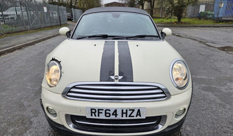 2015 64 MINI ROADSTER 1.6 Cooper 2dr Convertible White Damaged Salvage CAT N full