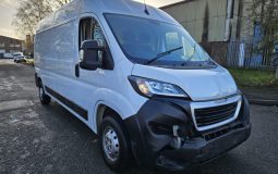 2024 24 PEUGEOT BOXER BlueHDi H2 Professional Premium+ Van 140 Damaged Salvage