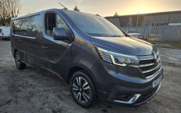 2023 23 RENAULT TRAFIC LL30 Blue dCi 170 Sport Van EDC LWB Damaged Salvage