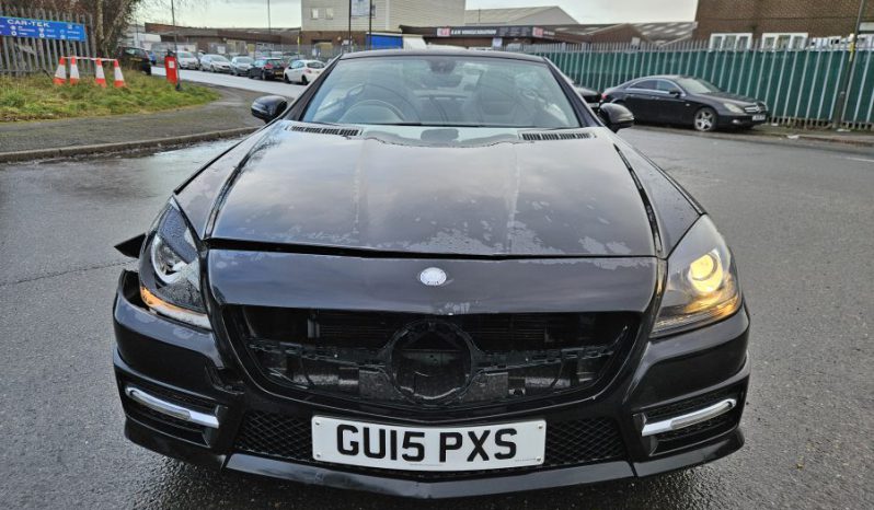 2015 MERCEDES-BENZ SLK 350 BlueEFFICIENCY AMG Sport 2dr Tip Auto Damaged Salvage full