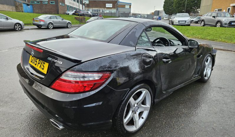 2015 MERCEDES-BENZ SLK 350 BlueEFFICIENCY AMG Sport 2dr Tip Auto Damaged Salvage full